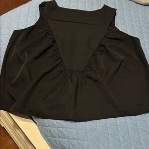 Elegant Black Sleeveless Top